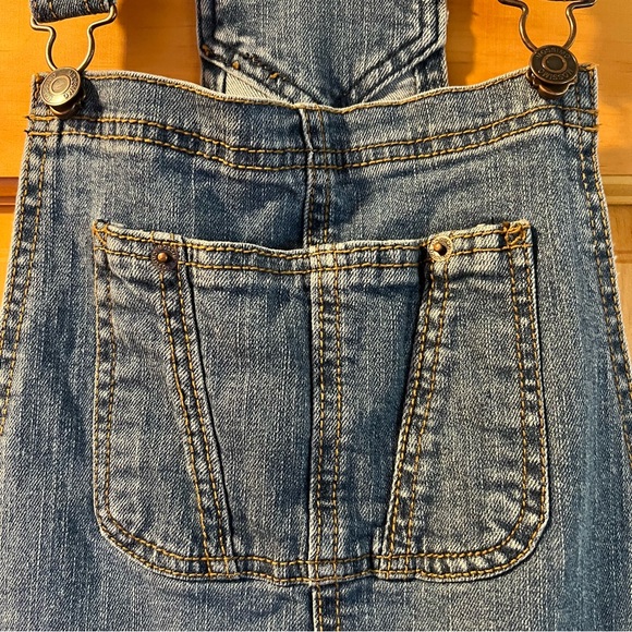 Mossimo Denim Overalls. Sz small - Picture 2 of 8